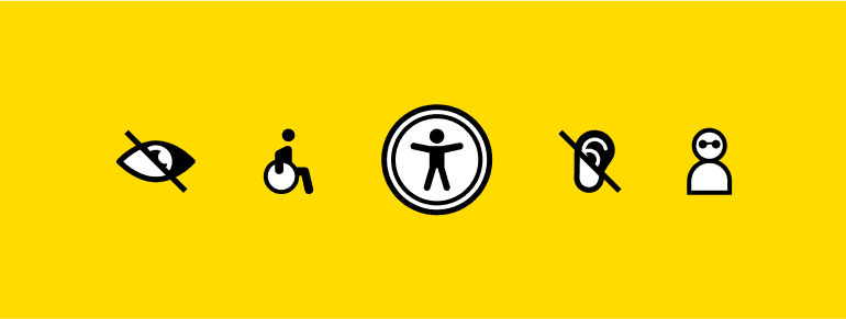 Accessibility sign