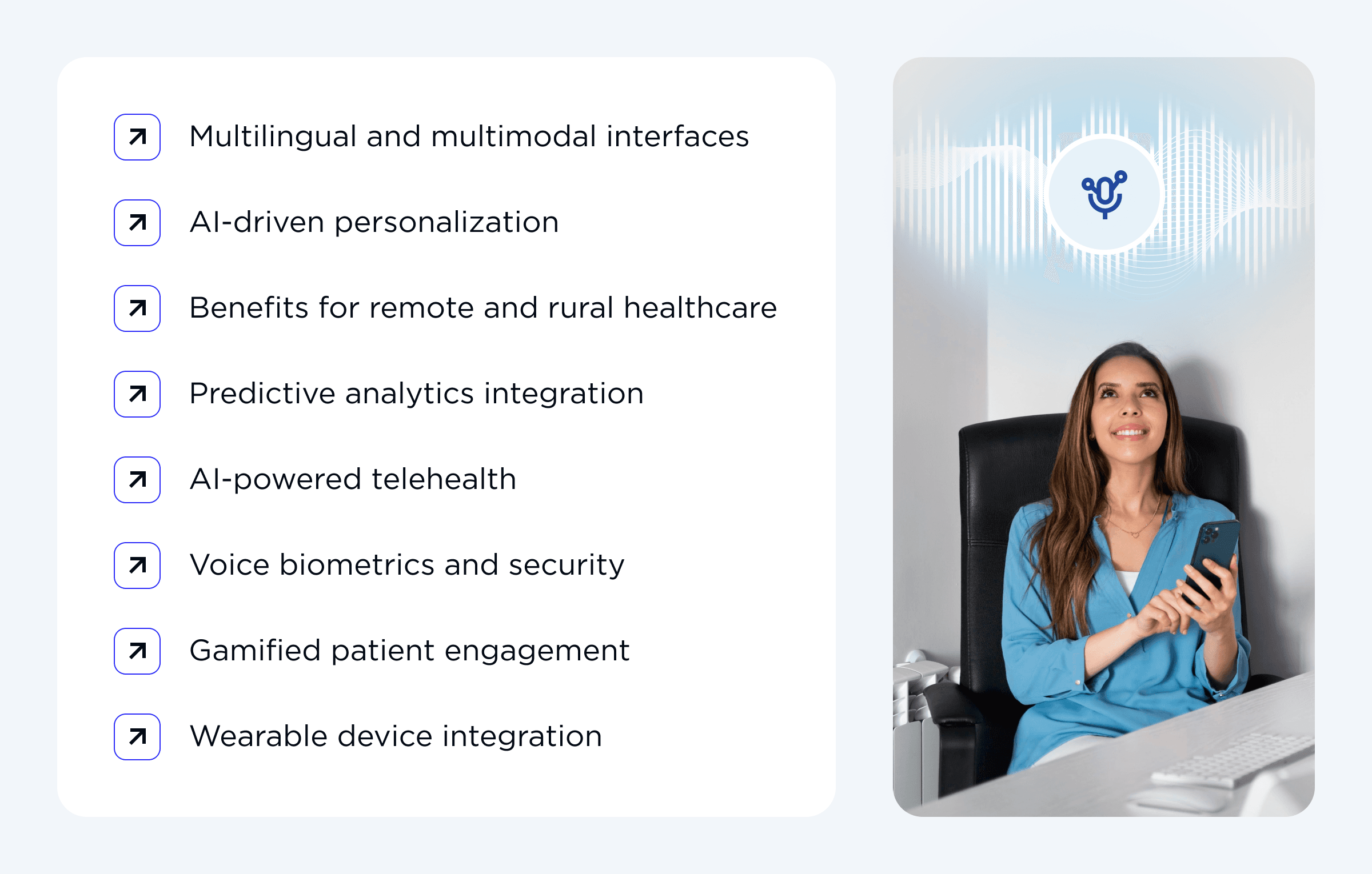 Future trends for voice AI in healthcare