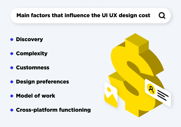 Main factors that impact a design cost