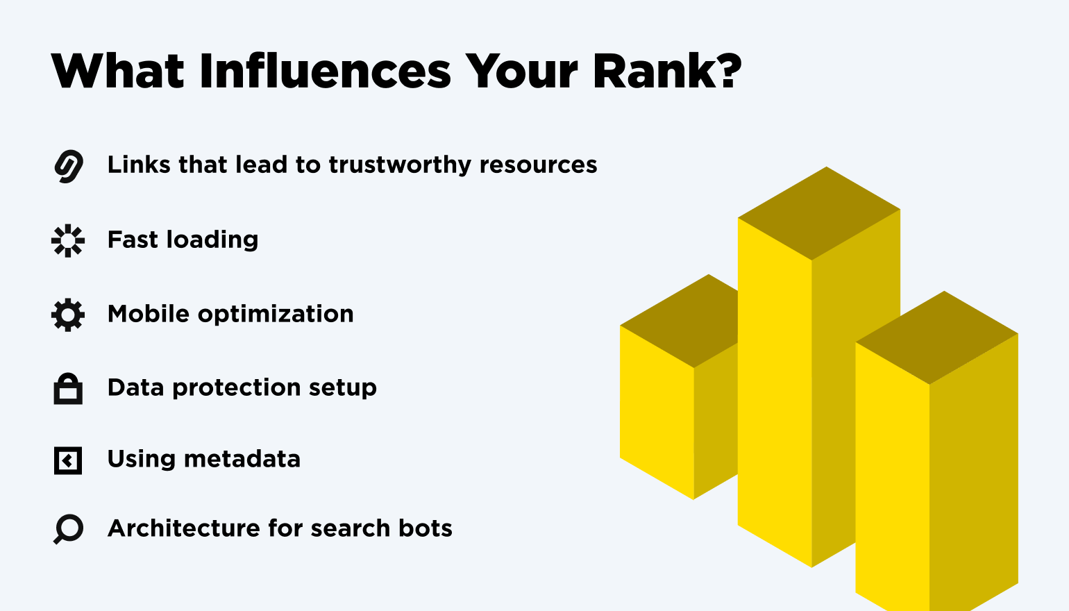 What influences your rank